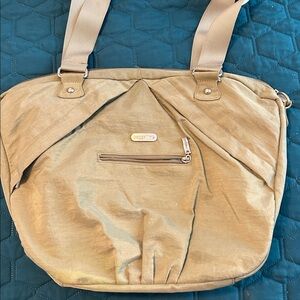 Baggalini Beige Crossbody Bag